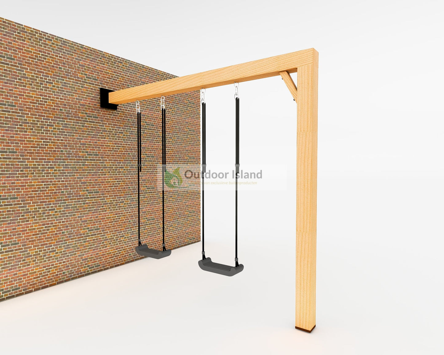 Houten Schommel voor Tuin | 400/300 cm | Douglashout | Outdoor Island Outdoor Island