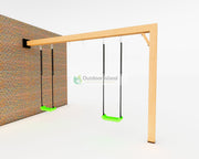 Houten Schommel voor Tuin | 400/300 cm | Douglashout | Outdoor Island Outdoor Island