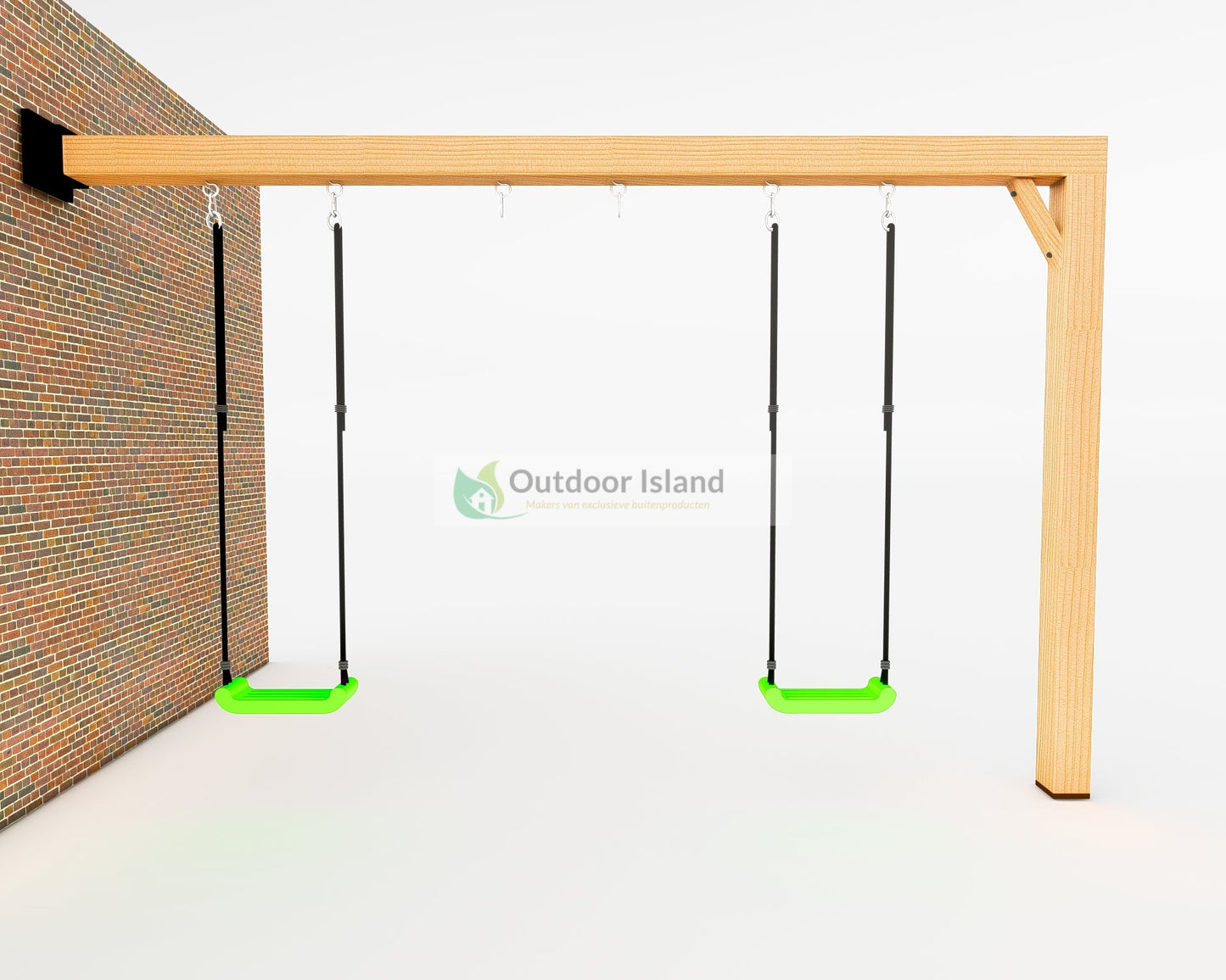 Houten Schommel voor Tuin | 400/300 cm | Douglashout | Outdoor Island Outdoor Island