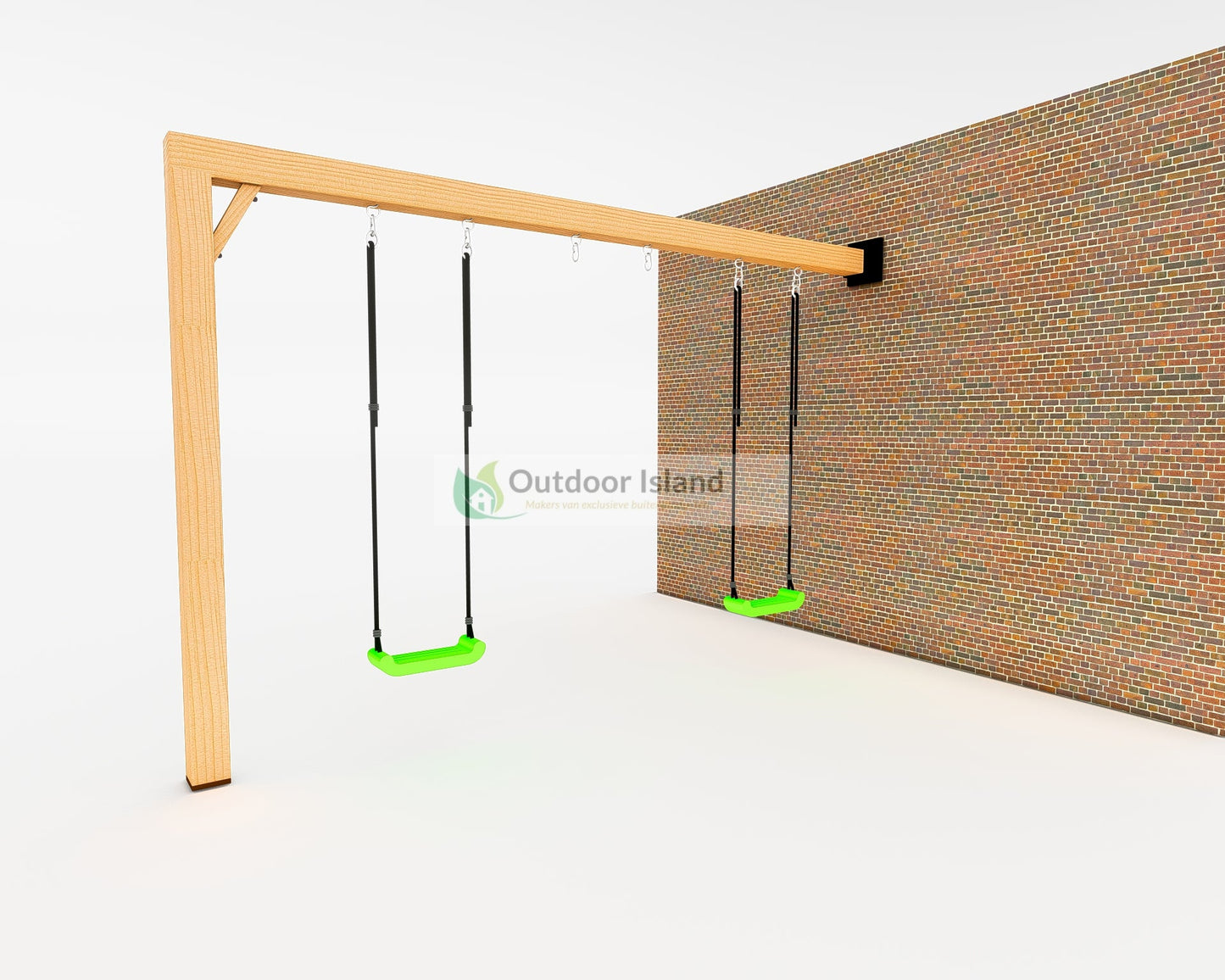 Houten Schommel voor Tuin | 400/300 cm | Douglashout | Outdoor Island Outdoor Island