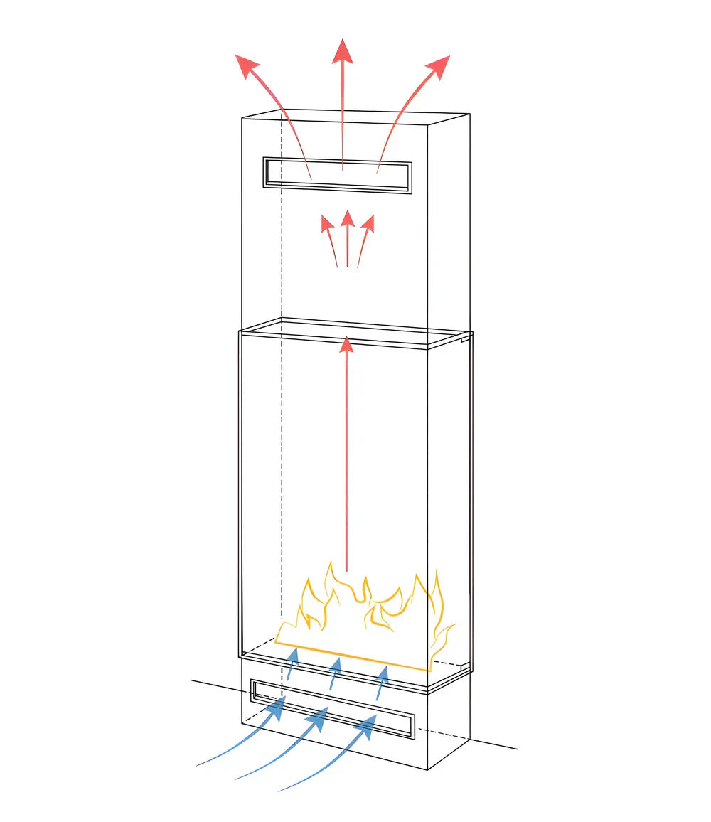 Selected Vertical Single-Sided Full Glass 70 x 100 cm