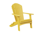 Berlin Gardens Adirondack stoel in Sunburst Geel – luxe, weerbestendige en onderhoudsvrije loungestoel voor buiten.