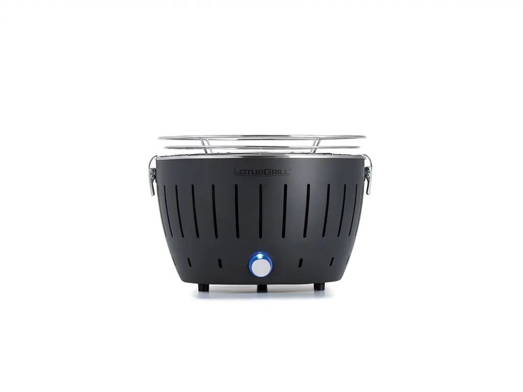 LotusGrill Mini Grill | Raucharmer & tragbarer Holzkohlegrill – Ø 292 mm – Chique Buiten Leven – LotusGrill – Runder Holzkohlegrill Mini
