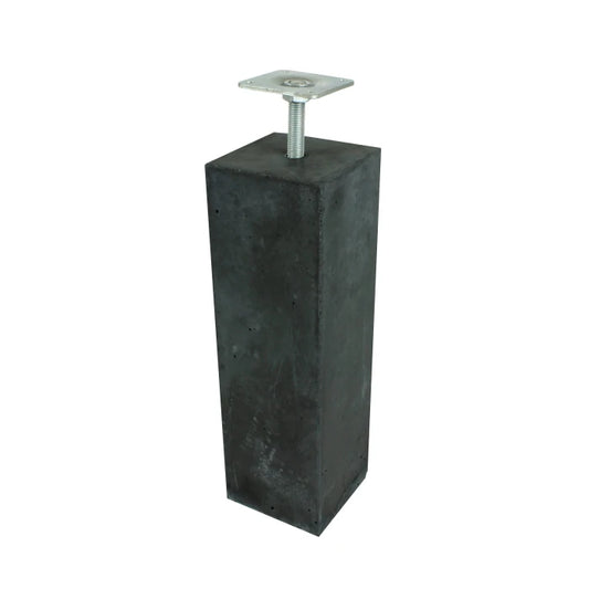 Betonpoer antr. rvs hoogte verst.15x15x60cm | YARD Outdoor