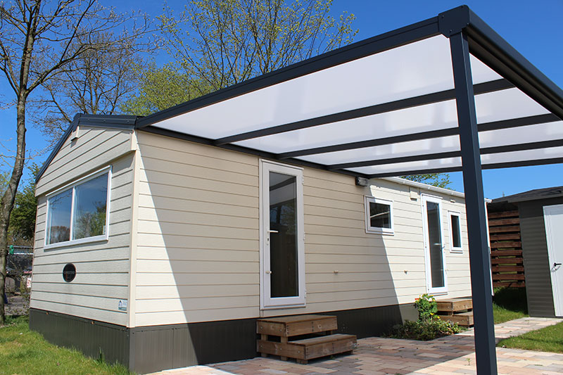 Veranda | Nebbiolo | Deponti | Antraciet 4 x 3 Meter - Bouwpakket