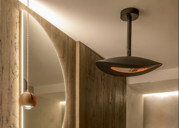 HOTDOOR Infrarood Terrasverwarmer Plafondmontage – Design