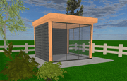Douglas houten overkapping plat dak Sublime YARD Outdoor 300x300