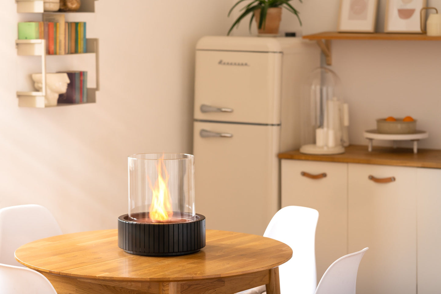 Tafelhaard op Bioethanol | Lotus | Planika - Chique Buiten Leven - Planika - Bioethanol tafelhaard