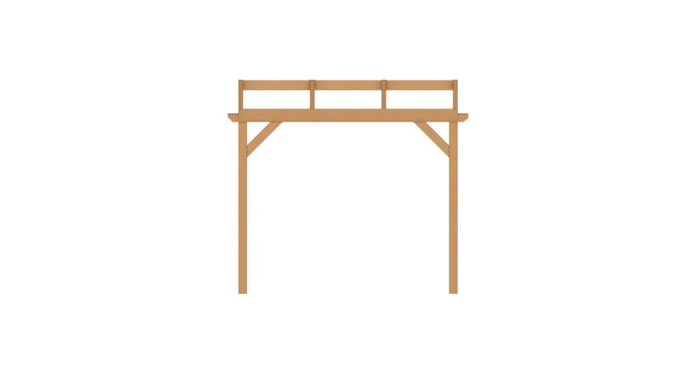 Aanbouwveranda van Douglashout | YARD Outdoor | Oblique Schuin Dak YARD Outdoor