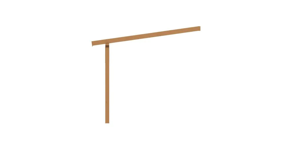 Aanbouwveranda van Douglashout | YARD Outdoor | Oblique Schuin Dak YARD Outdoor