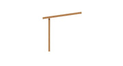 Aanbouwveranda van Douglashout met 3 Staanders | YARD Outdoor | Oblique Schuin Dak YARD Outdoor