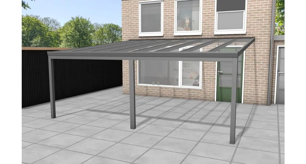 Aluminium Veranda - Glasdak | YARD Outdoor 600x400 - Chique Buiten Leven - YARD Outdoor Aluminium veranda