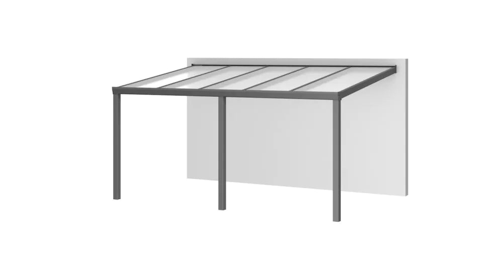 Aluminium Veranda Wit - Polycarbonaat Dak | YARD Outdoor 500x350 - Chique Buiten Leven - YARD Outdoor - Aluminium veranda
