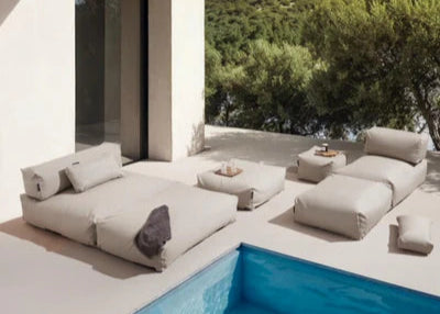 Drijvende Zwembad Bank – Waterdichte Sofa van BADESOFA