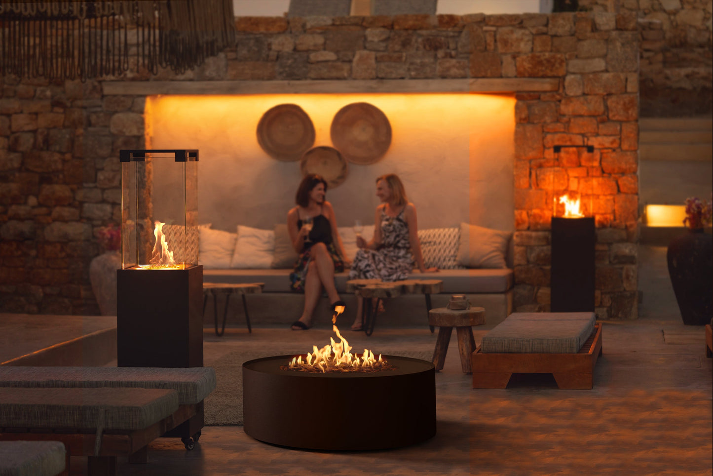 Buiten Gashaard | Terrasverwarmer op Gas - Chique Buiten Leven - Planika - Buiten gashaard