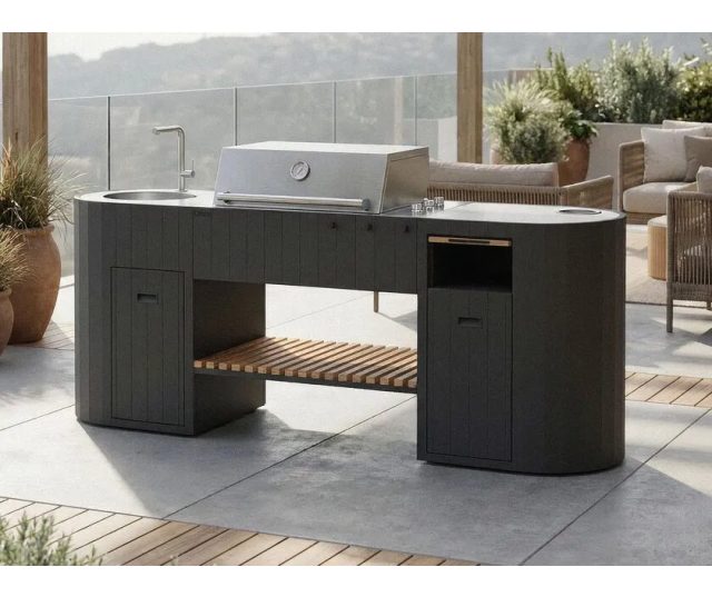Buitenkeuken met Gas BBQ – Q-boo OVO™ GL