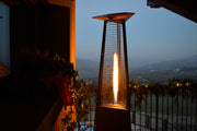Terrasverwarmer op gas – Falò EVO met sfeerhaard-effect | Italkero