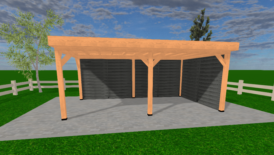 Douglas Overkapping 600x400 met Glazen Schuifwanden | Sublime YARD Outdoor