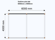 Douglas houten overkapping 600x400 cm – Sublime met zwarte achterwand