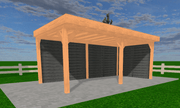 Douglas houten overkapping Sublime – 600x300 | YARD Outdoor