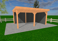 Achterwand + zijwand links