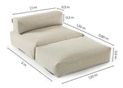 Drijvende Zwembad Bank – Waterdichte Sofa van BADESOFA