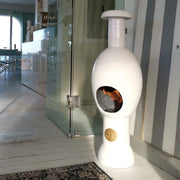 Modern interieur met EGG sfeerhaard – bio-ethanol design en duurzame warmte zonder rook