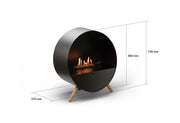Automatische Vrijstaande Bioethanol Haard | Bubble Floor | Planika