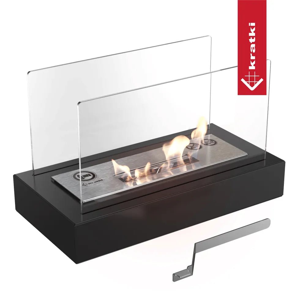 Bio - ethanol Tafelhaard voor Binnen en Buiten – Galina Design Sfeerhaard | Kratki - Chique Buiten Leven - Kratki Bioethanol tafelhaard