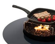 Gas Vuurtafel voor Buiten met BBQ - functie | Planika - Chique Buiten Leven - Planika - Vuurtafel