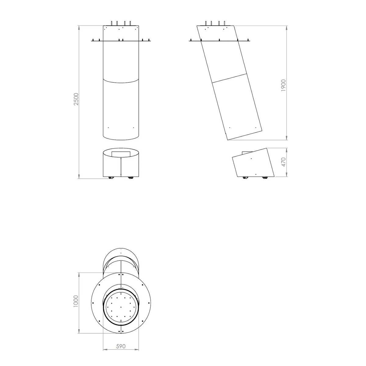 Contour 13 - Corten Rost