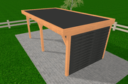 Douglas houten overkapping Sublime – 600x300 | YARD Outdoor