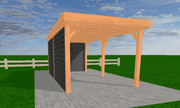 Douglas houten overkapping Sublime – 600x300 | YARD Outdoor