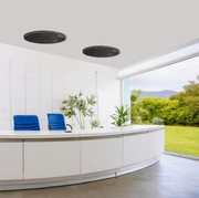 Design plafondstraler infrarood 2400W – Infralia G-Cera-R voor grote ruimtes tot 40 m²