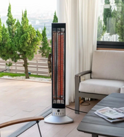 Infrarood Terrasverwarmer voor Buiten – Vrijstaande Gaea Heater | Infralia