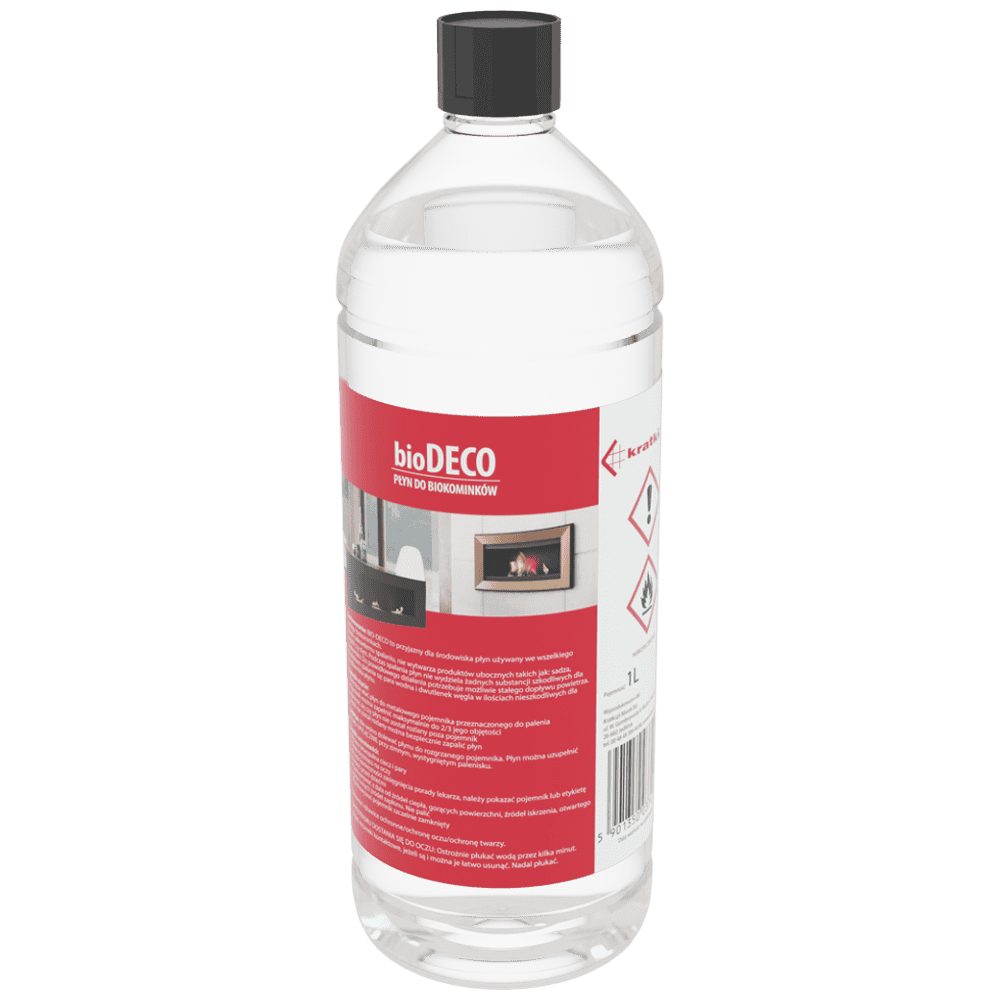 Kratki BIO-DECO bio-ethanol brandstof voor bio-ethanolhaarden, ander aanzicht