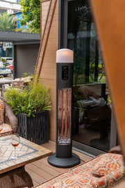 Infrarood Terrasverwarmer – Vrijstaande Diana Terrasverwarmer voor Buiten | Infralia