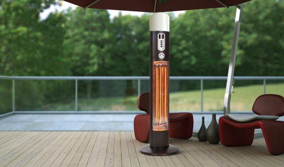 Infrarood Terrasverwarmer – Vrijstaande Diana Terrasverwarmer voor Buiten | Infralia - Chique Buiten Leven - Infralia Infrarood terrasverwarmer