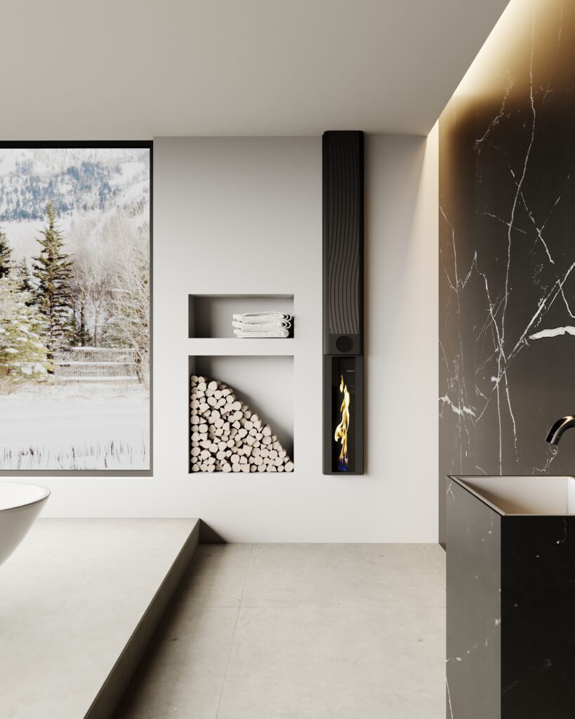 Elektrische Infrarood Sfeerhaard G-Cera met 2400W Verwarming | Infralia