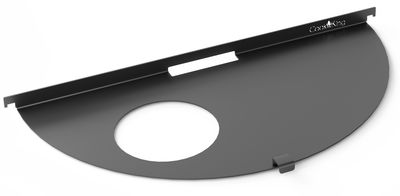 Halve grillplaat 98 cm voor vuurschaal 100 cm met wokopening 40 cm | CookKing