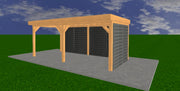 Douglas houten overkapping Sublime – 600x300 | YARD Outdoor