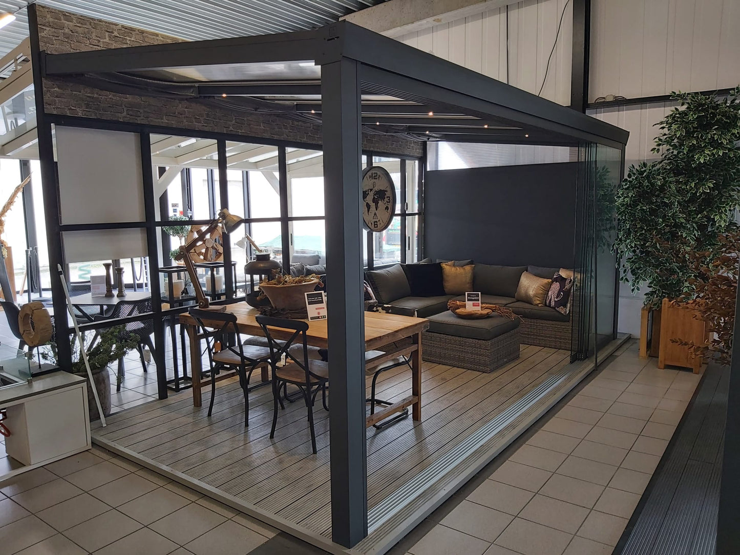 Aluminium Veranda | YARD Outdoor | Polycarbonaat Dakbedekking