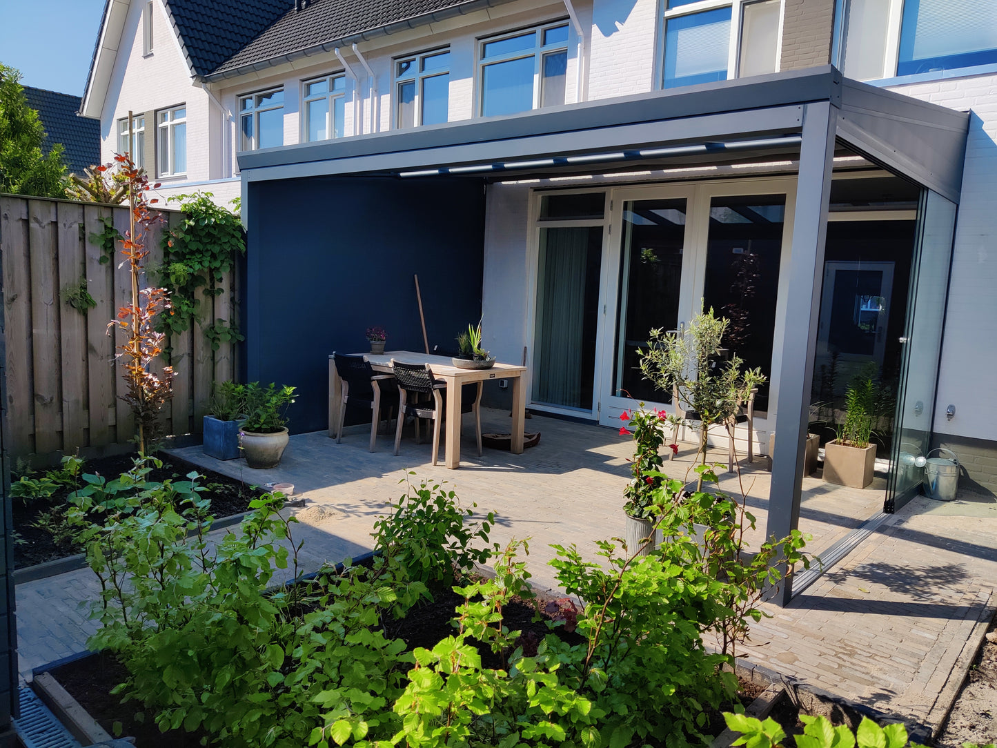 Aluminium Veranda 700x400 cm – Vrijstaand met Polycarbonaat Dak | YARD Outdoor