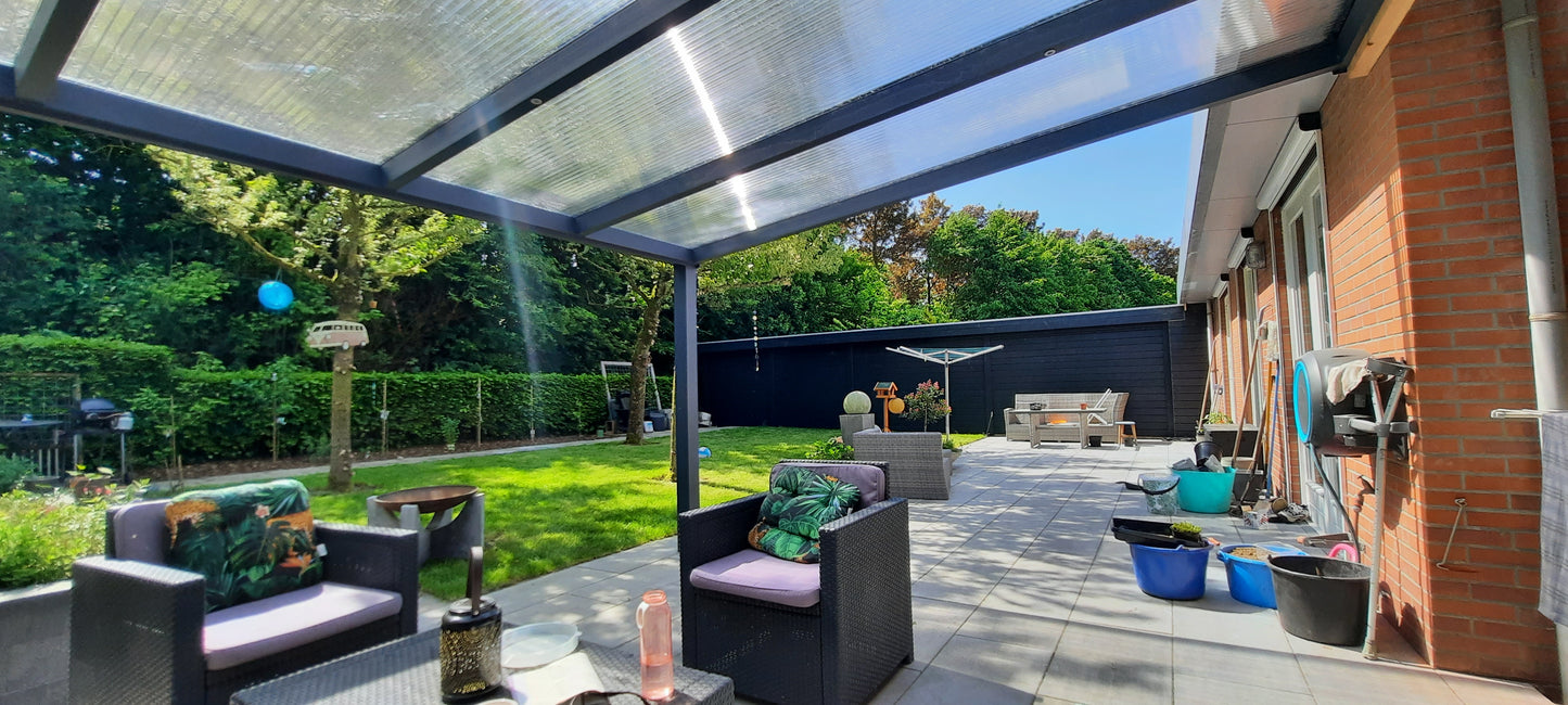 Aluminium Veranda | YARD Outdoor | Polycarbonaat Dakbedekking