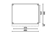Douglas Houten Overkapping DHZ Easyline YARD Outdoor Plat Dak 400 x 300 cm