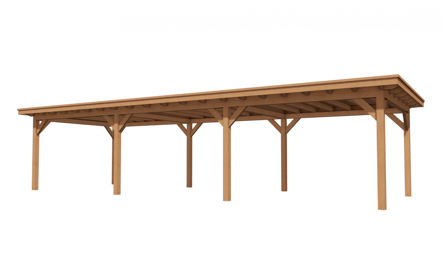 Overkapping | YARD Outdoor Douglashout | Elegante | Vrijstaand YARD Outdoor