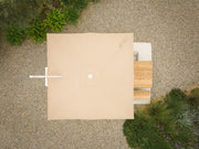 Jardinico Parasol ANTEGO | Vrijhangend Aluminium Parasol 300x200 cm