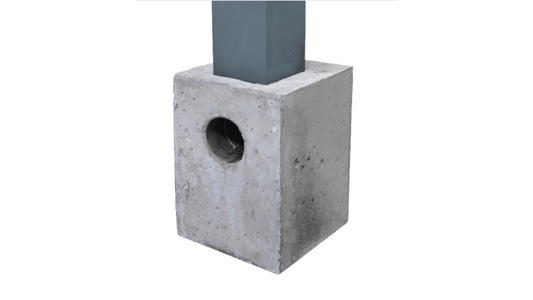Betonpoeren | HWA & Zonder | YARD Outdoor | Veranda Fundering YARD Outdoor