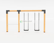 Premium Douglashout Schommelset | Outdoor Island | 400cm x 235cm Outdoor Island