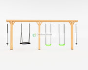 Outdoor Island | Schommelset van Douglashout voor Tuin | 600 cm Outdoor Island